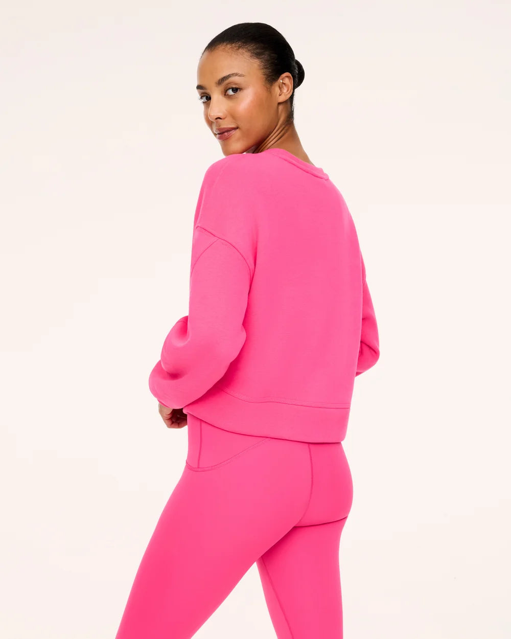 Spanx BoostUp Cotton Fleece Crewneck Spanx