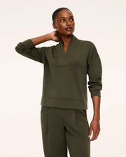 Spanx AirEssentials® V-Neck Long Sleeve Top Spanx