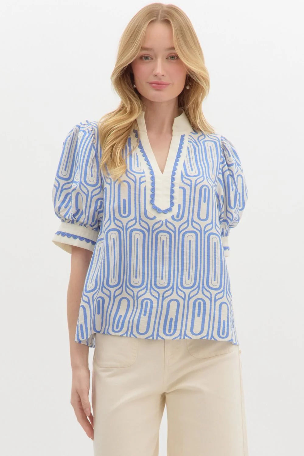 Abstract Print Top Entro