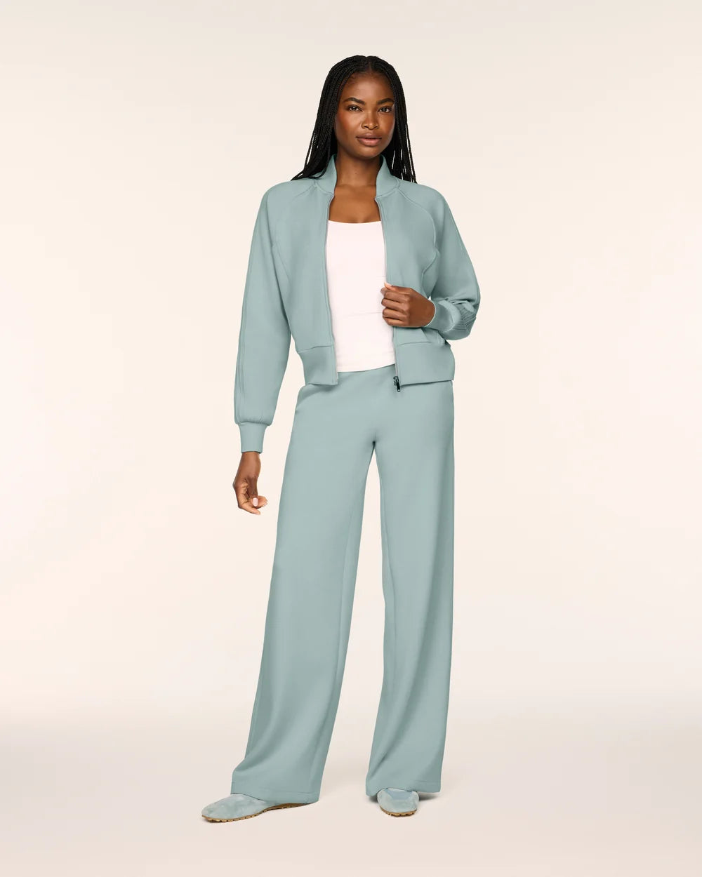 SPANX AirEssentials® Pintuck Wide Leg Pant Spanx