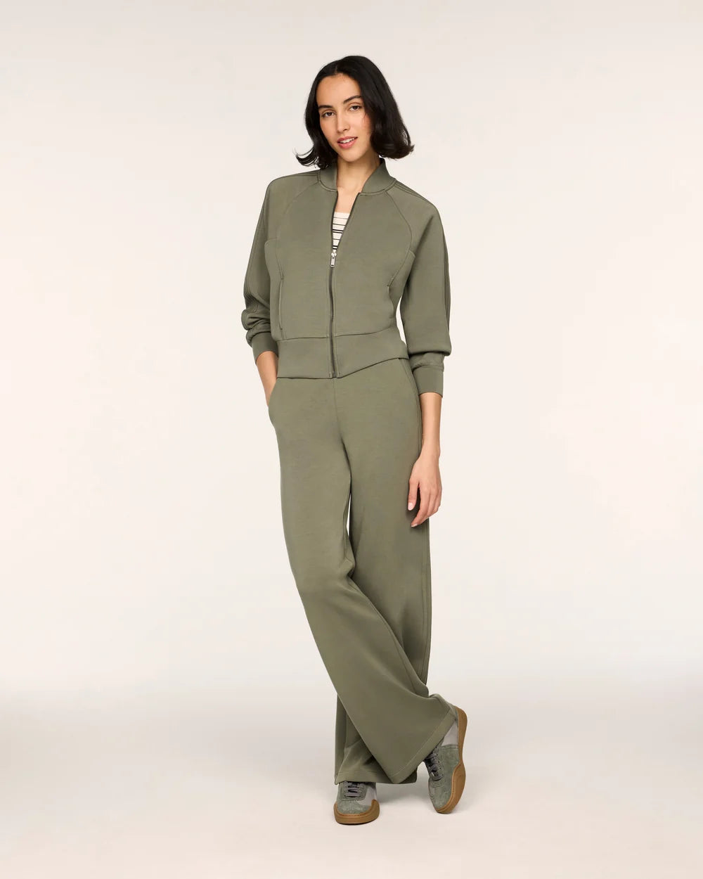 SPANX AirEssentials® Pintuck Wide Leg Pant Spanx
