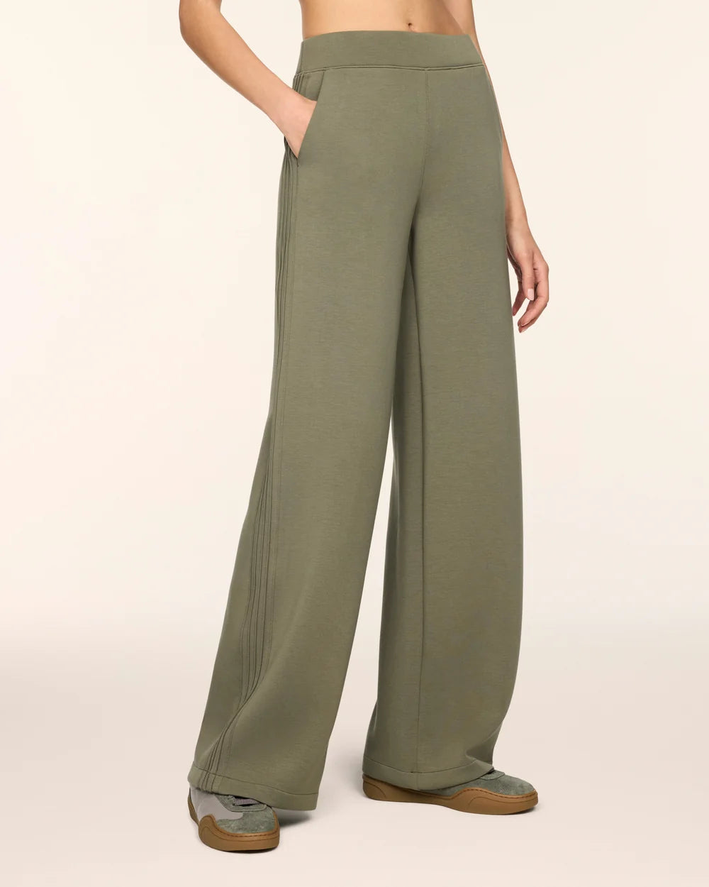 SPANX AirEssentials® Pintuck Wide Leg Pant Spanx