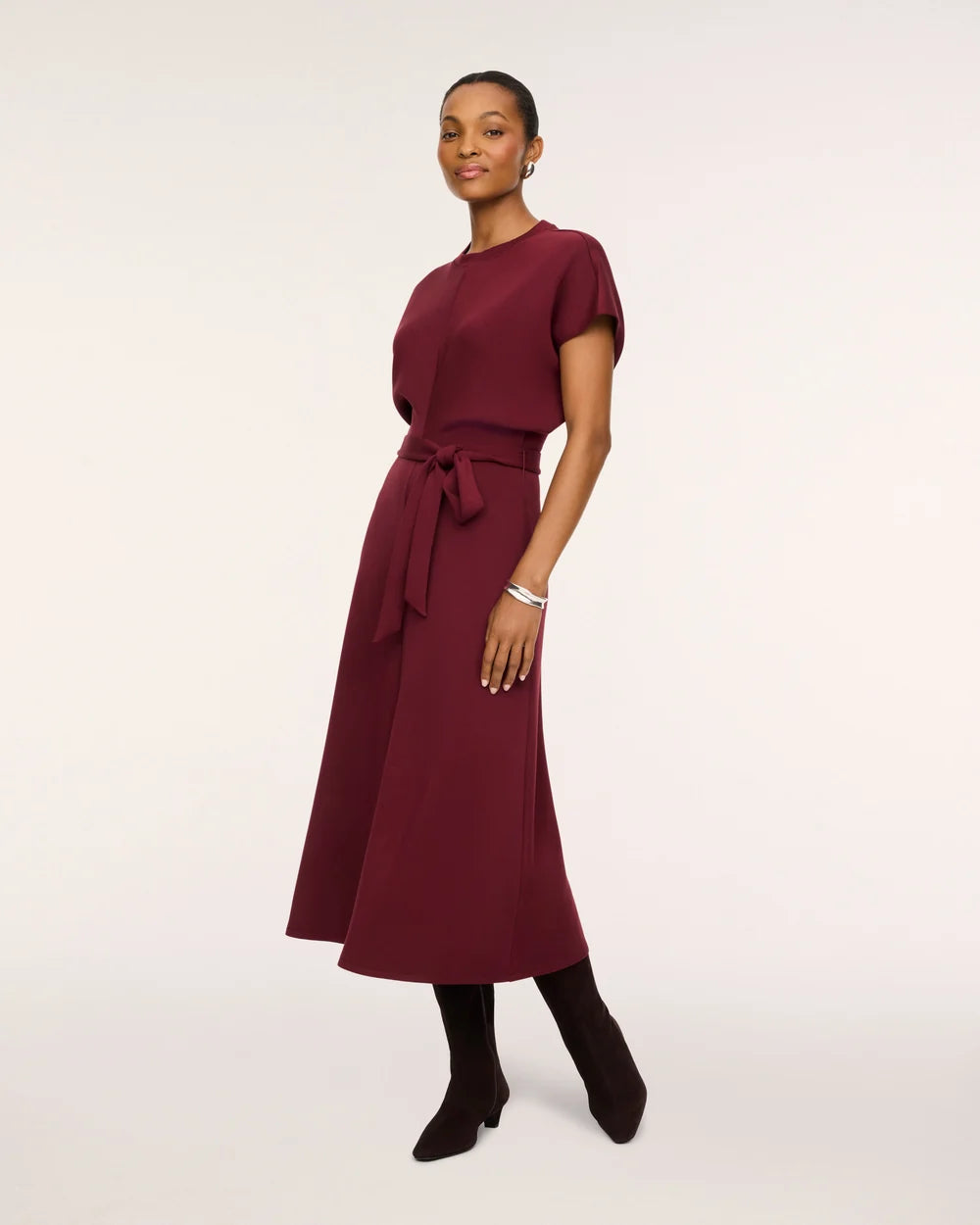 Spanx AirEssentials® Draped Tie-Waist Maxi Dress Spanx