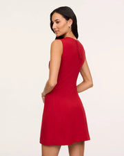 Spanx Ponte Seamed Mini Dress Spanx