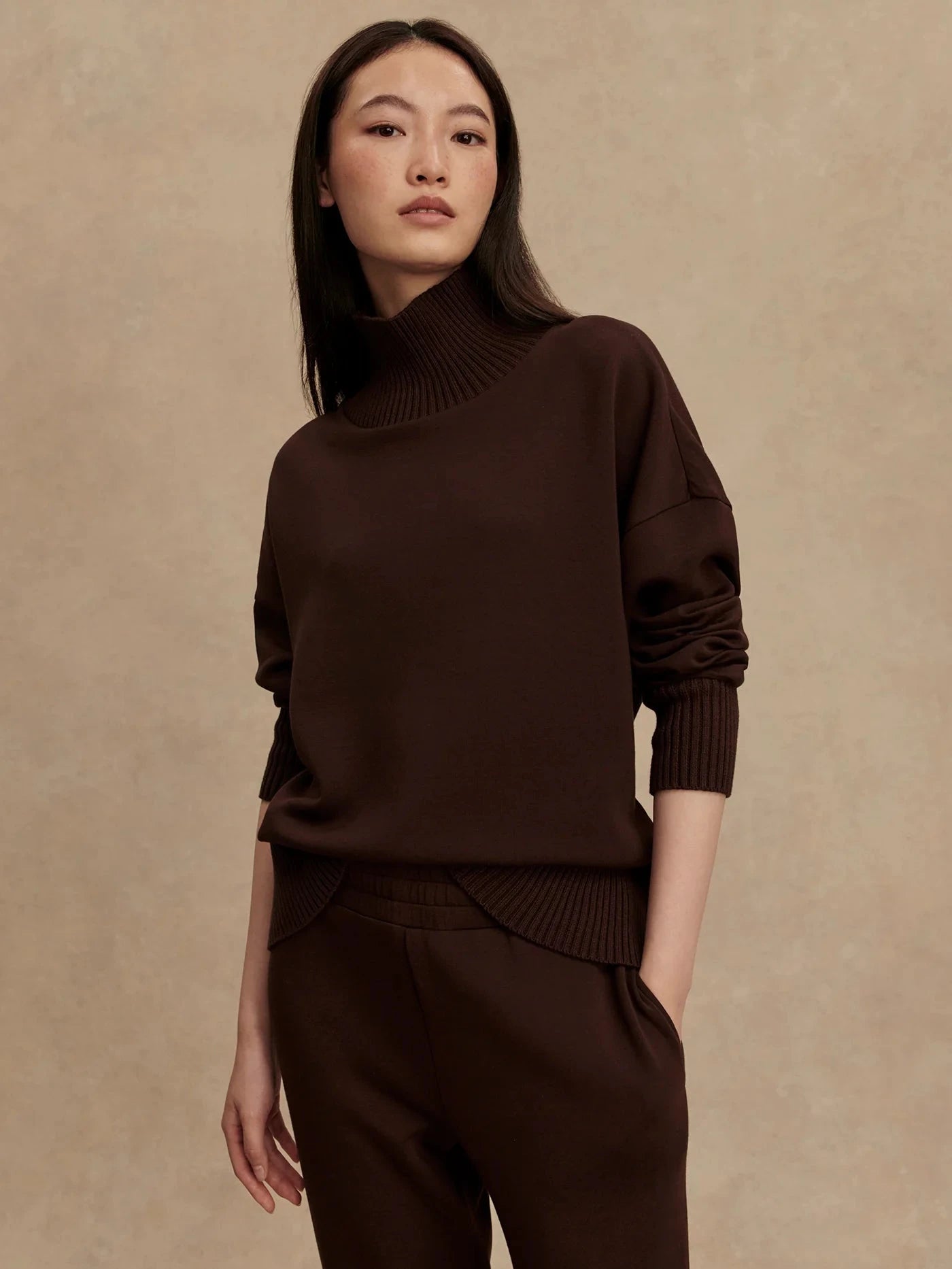 Barker High-Neck Sweat | Varley Varley