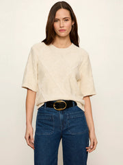 Diamond Stitch Sweater Tee Sanctuary