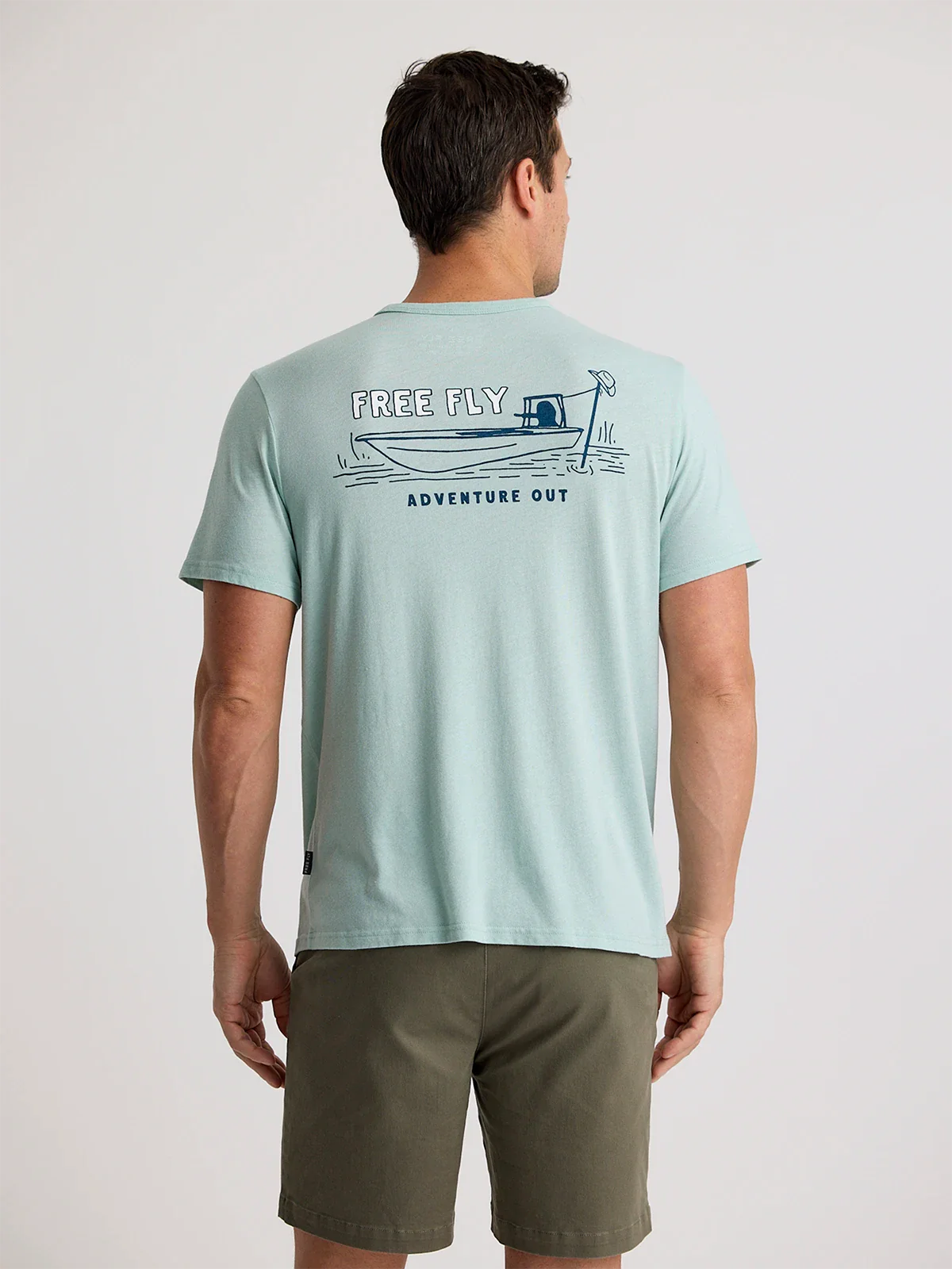 Lazy Tides Pocket Tee | Free Fly