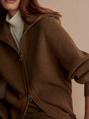 Enrico Zip-Through Knit Jacket | Varley Varley