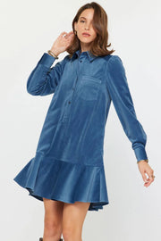 Emily Corduroy Mini Dress Current Air
