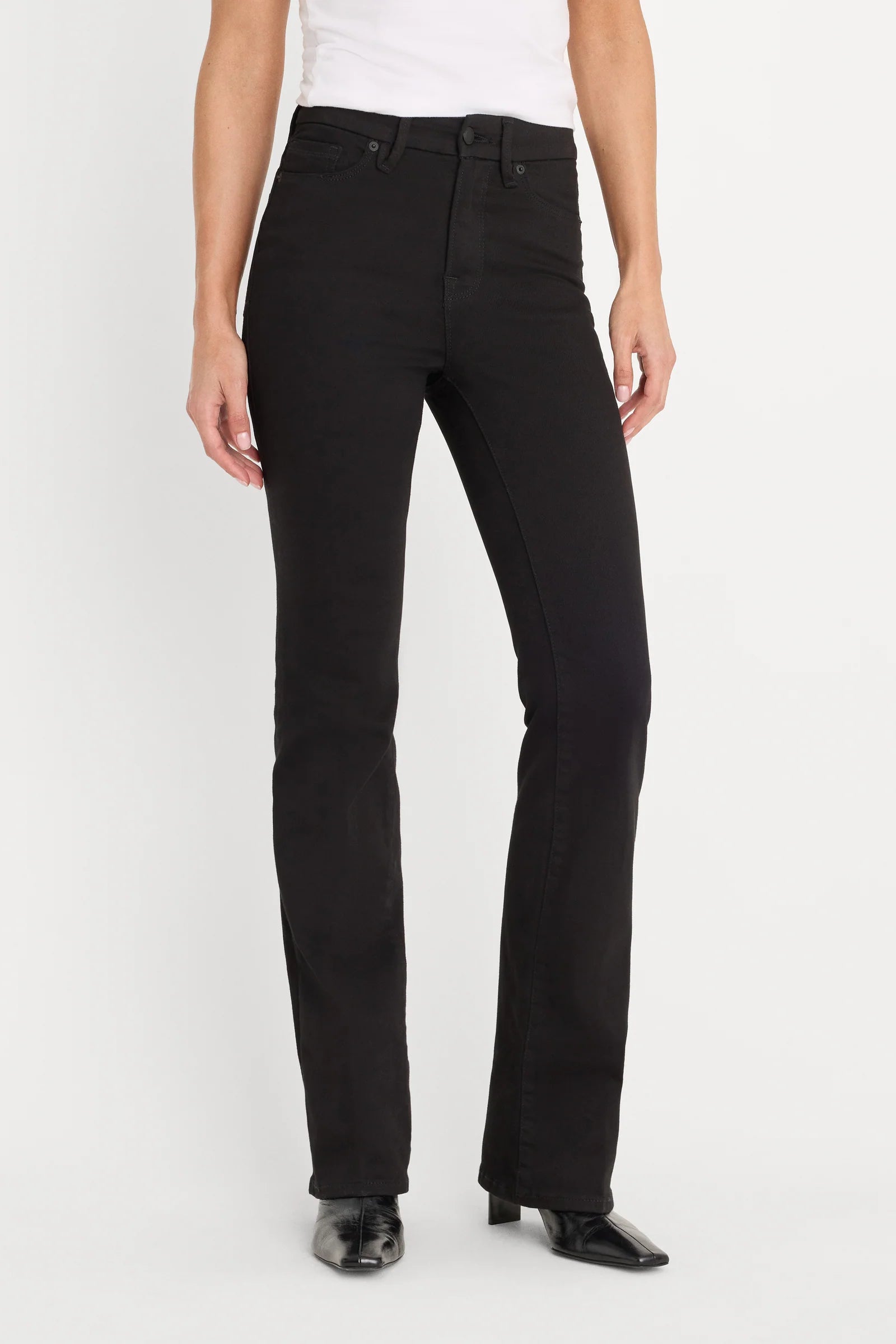 Never Fade Good Classic Slim Bootcut Jeans Good American
