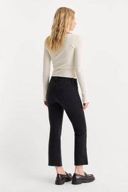 Soft Tech Good Legs Crop Mini Boot Jeans Good American