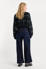 Soft Tech Good Waist Palazzo Ankle Jeans Good American