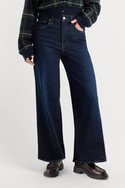 Soft Tech Good Waist Palazzo Ankle Jeans Good American
