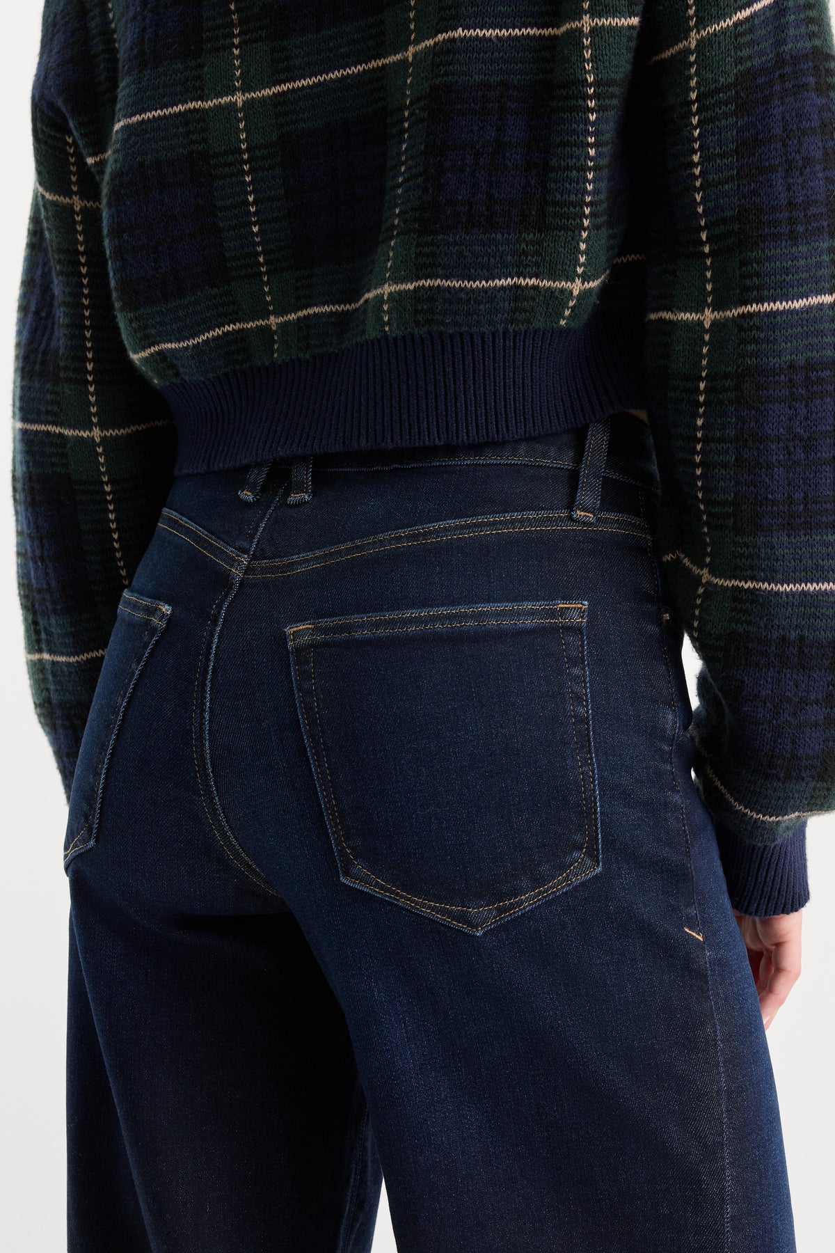 Soft Tech Good Waist Palazzo Ankle Jeans Good American