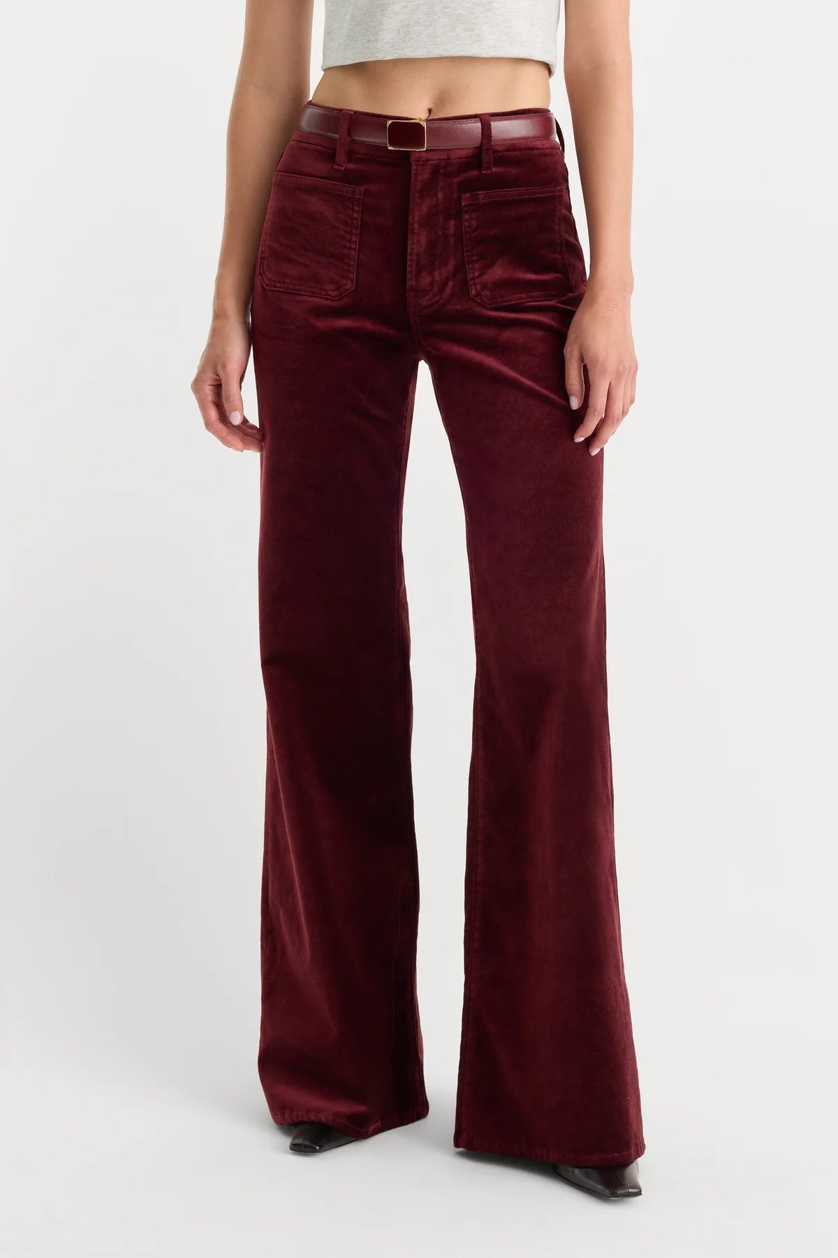 Velvet Good Waist Palazzo Pants Good American