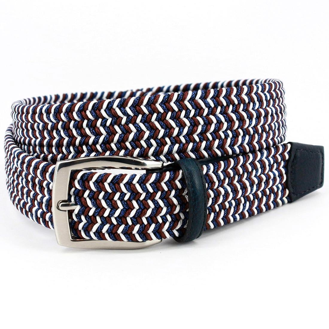 35mm Italian Braided Rayon Belt