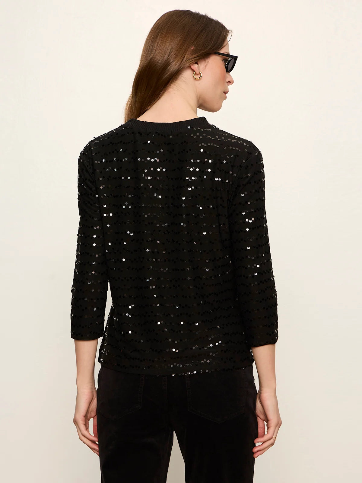3/4 Sequin Mode Tee Sanctuary