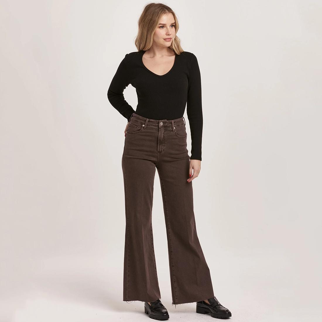 Fiona High Rise Wide Leg Jeans