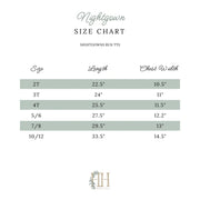 Girls Sugarplum Wreath Nightgown Hamner Hill