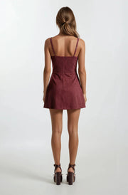 Well Suede Romper Sincerely Ours