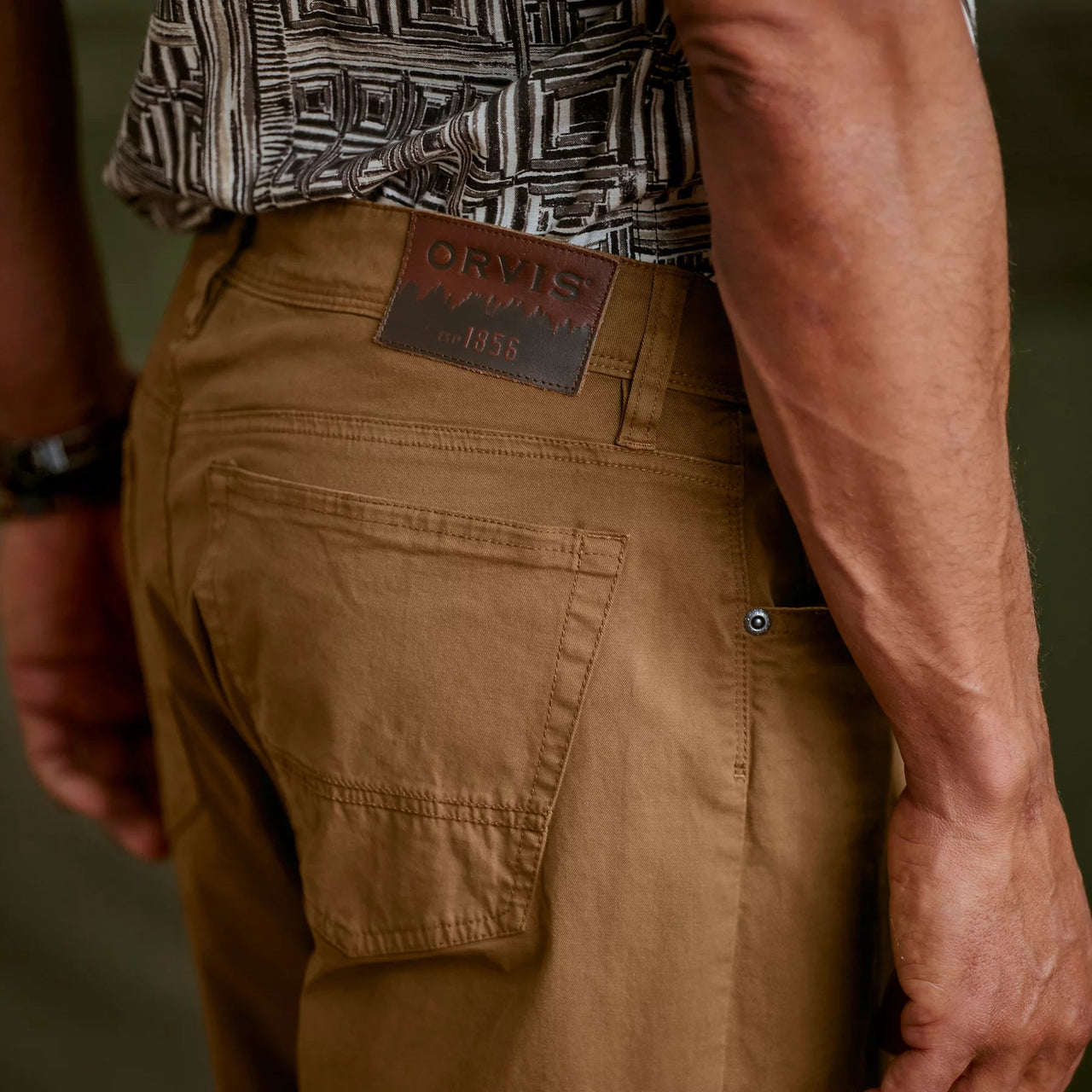 Men's 1856 Stretch Twill 5-Pocket Pants | Orvis Orvis