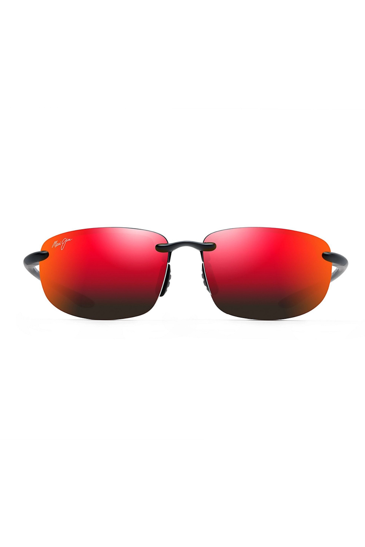Hookipa Sunglasses in Black Matte/Hawaii Lava | Maui Jim