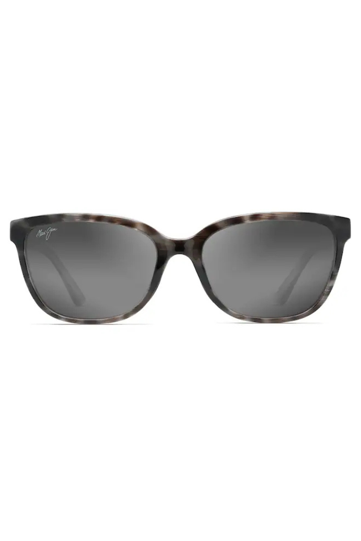 Honi Sunglasses in Grey Tortoise Stripe/Grey | Maui Jim