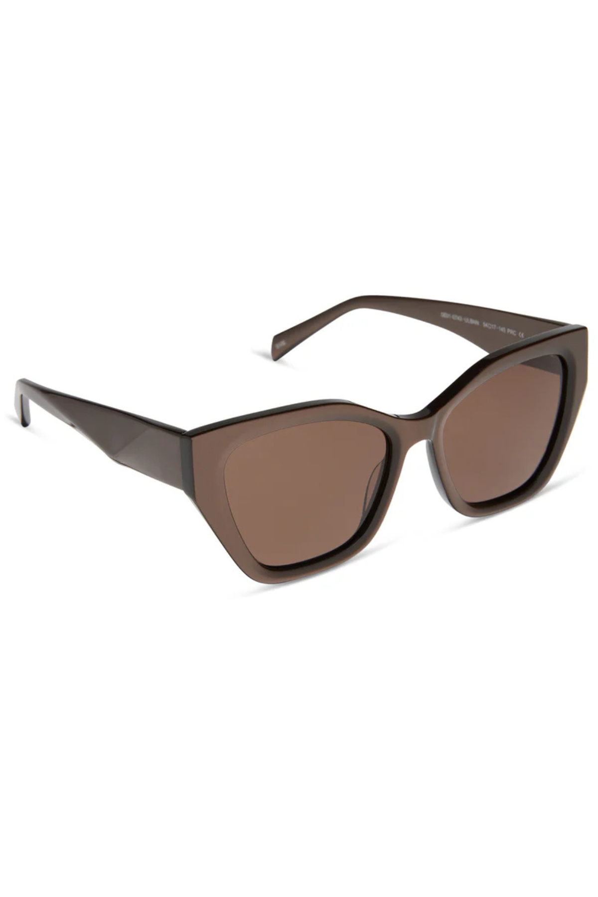 Evie Cateye Sunglasses in Moscow Mule/Brown | Diff Eyewear Diff Eyewear