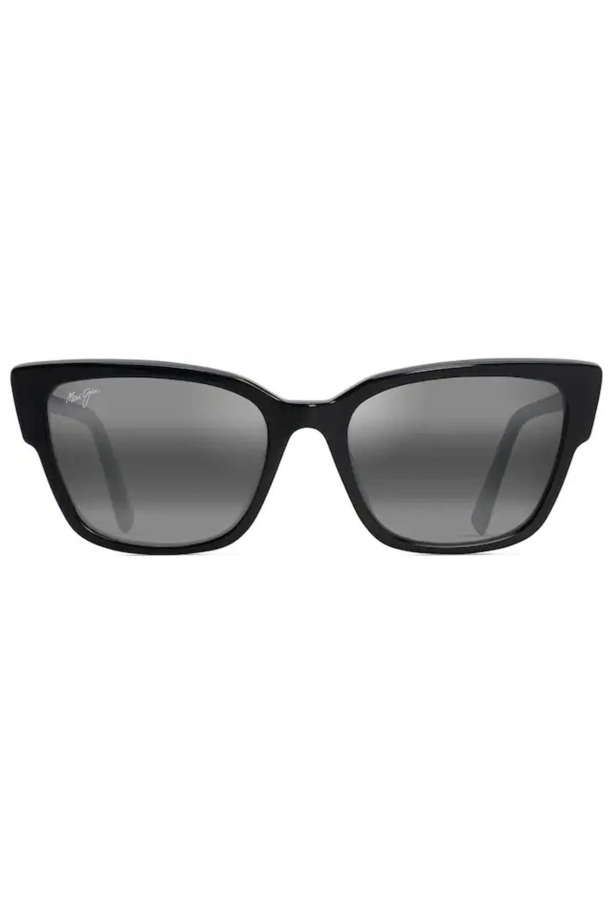 Kou Sunglasses in Black Gloss/Grey | Maui Jim