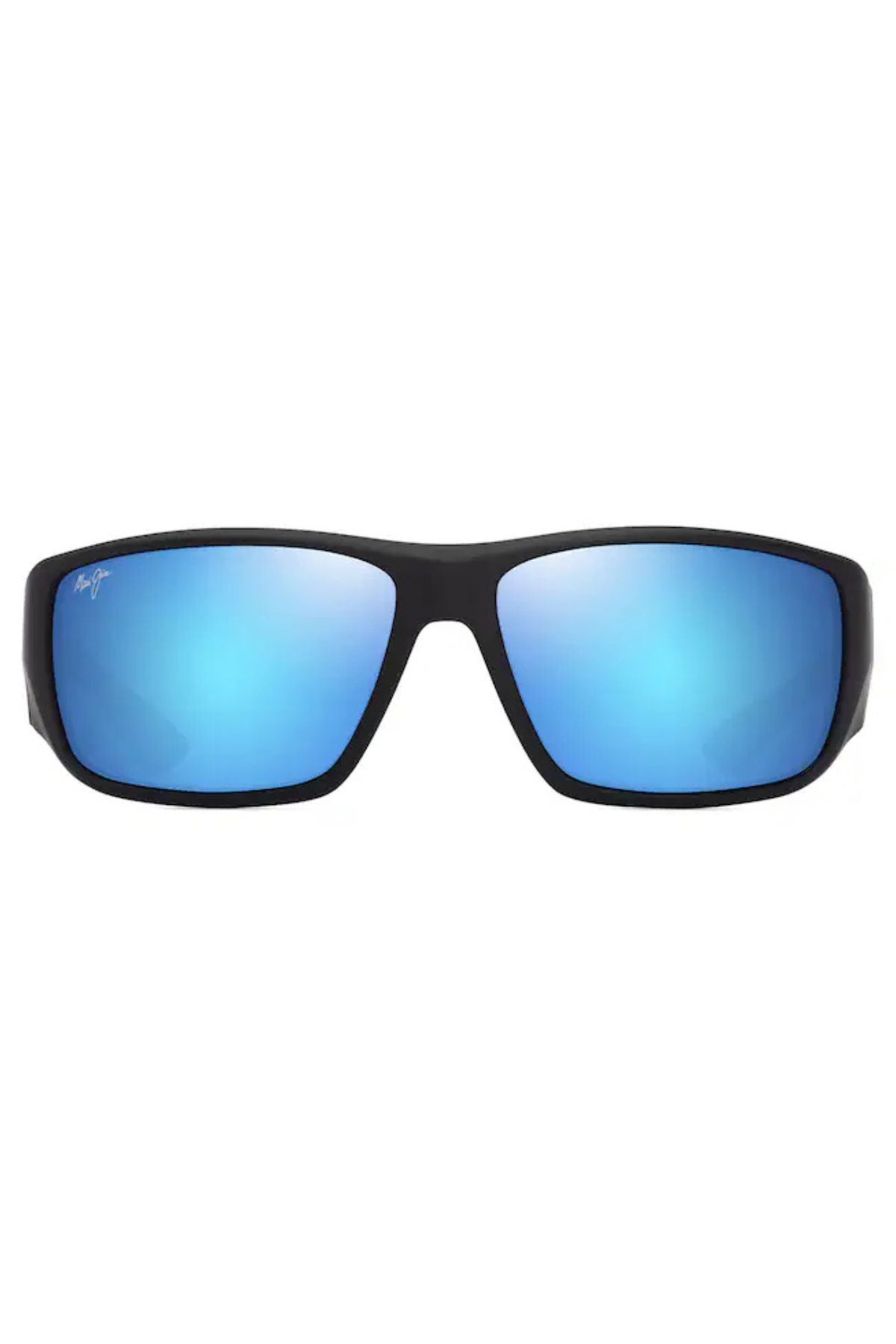 Keha Asian Fit Sunglasses in Matte Black/Blue Hawaii | Maui Jim