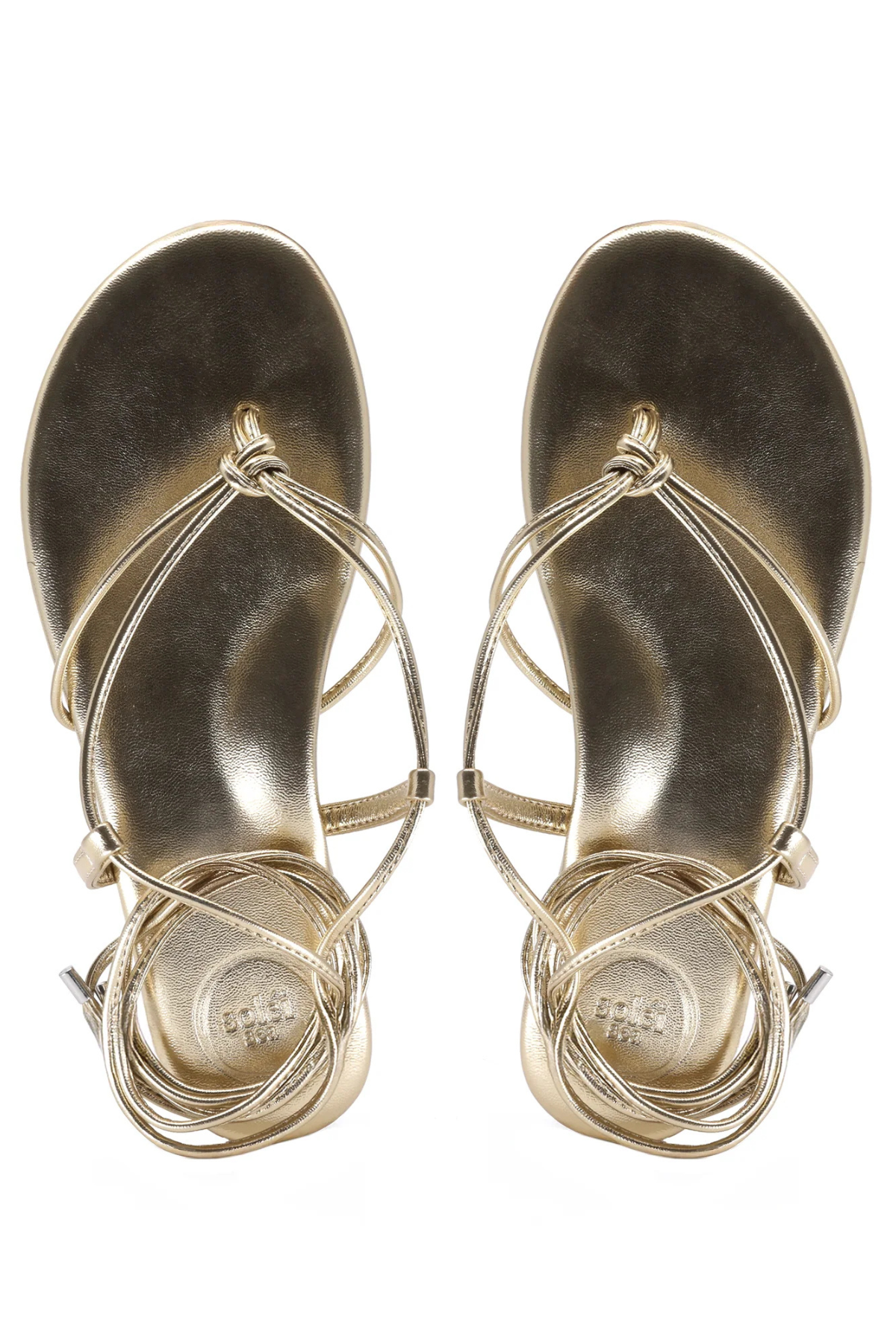 Angie Wrap Sandal Solei Sea