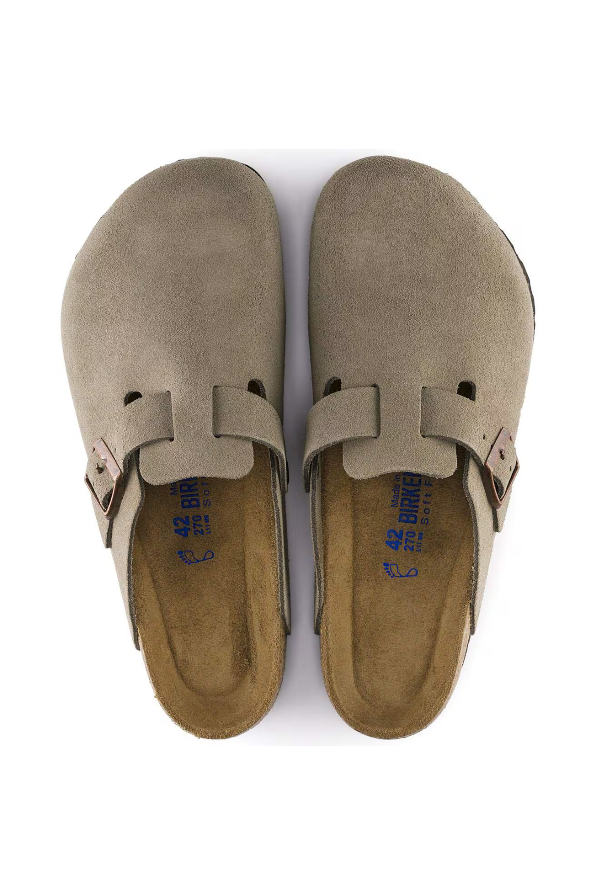 Men's Boston Soft Footbed Suede Leather Clogs | Birkenstock Birkenstock