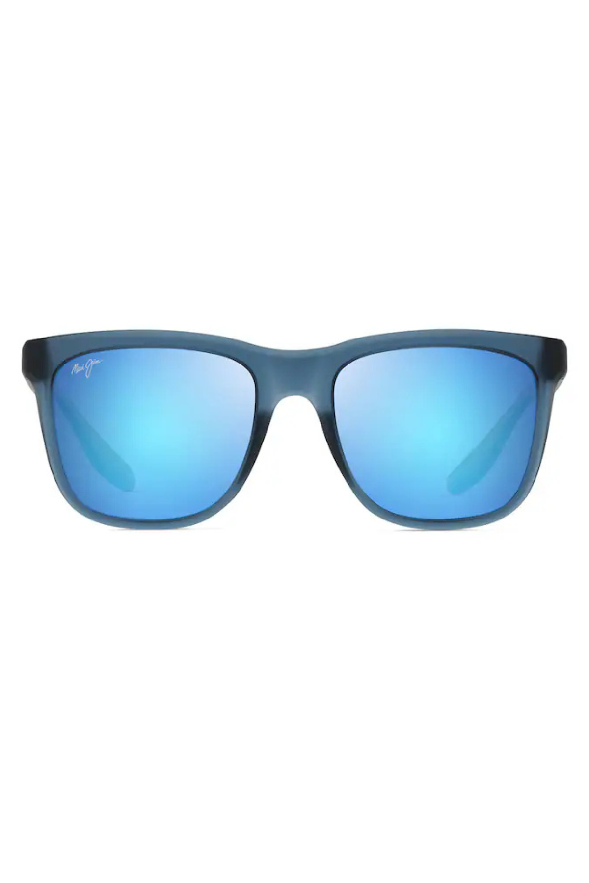 Pehu Sunglasses in Matte Navy/Blue Hawaii | Maui Jim