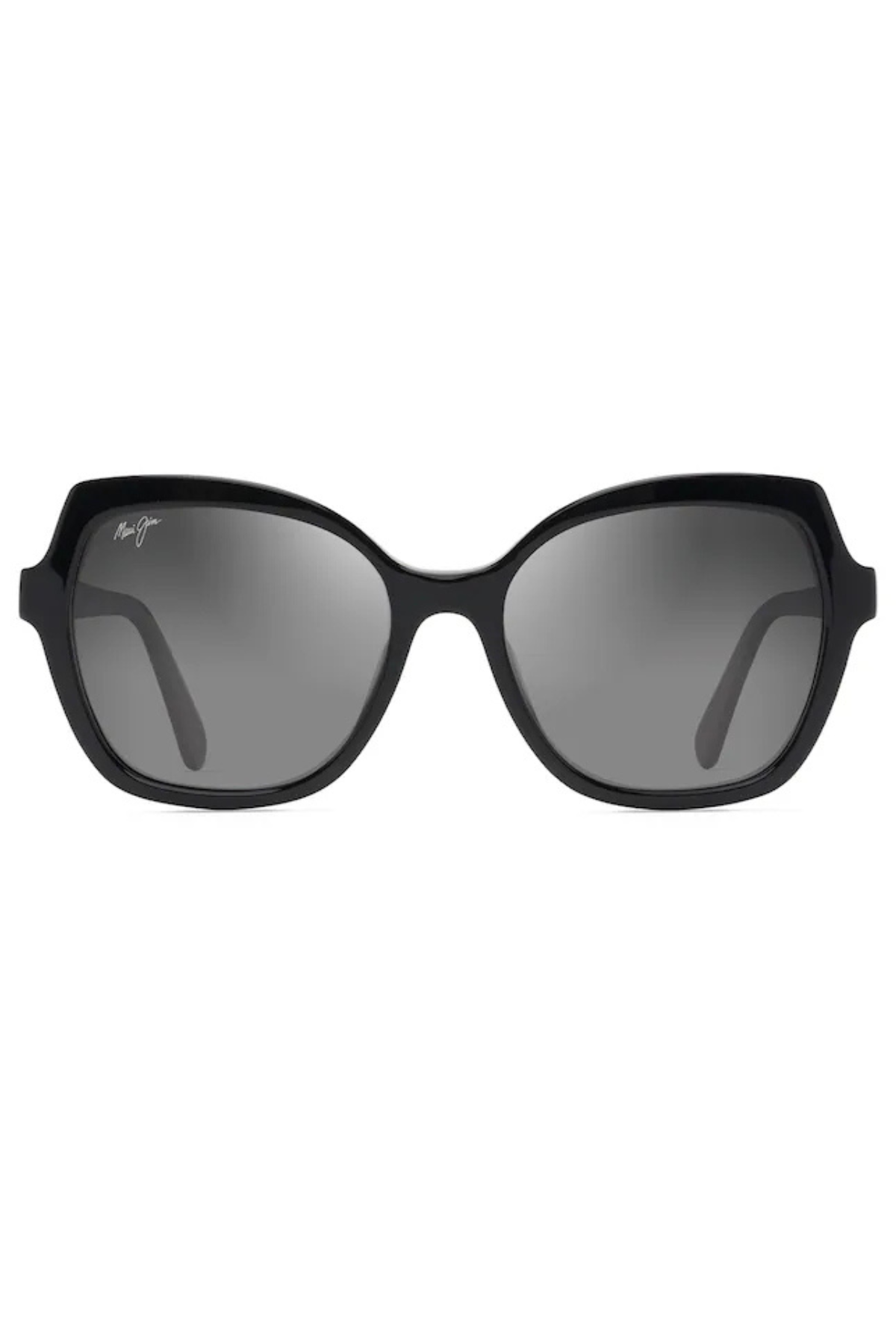 Mamane Sunglasses in Black Gloss/Grey | Maui Jim