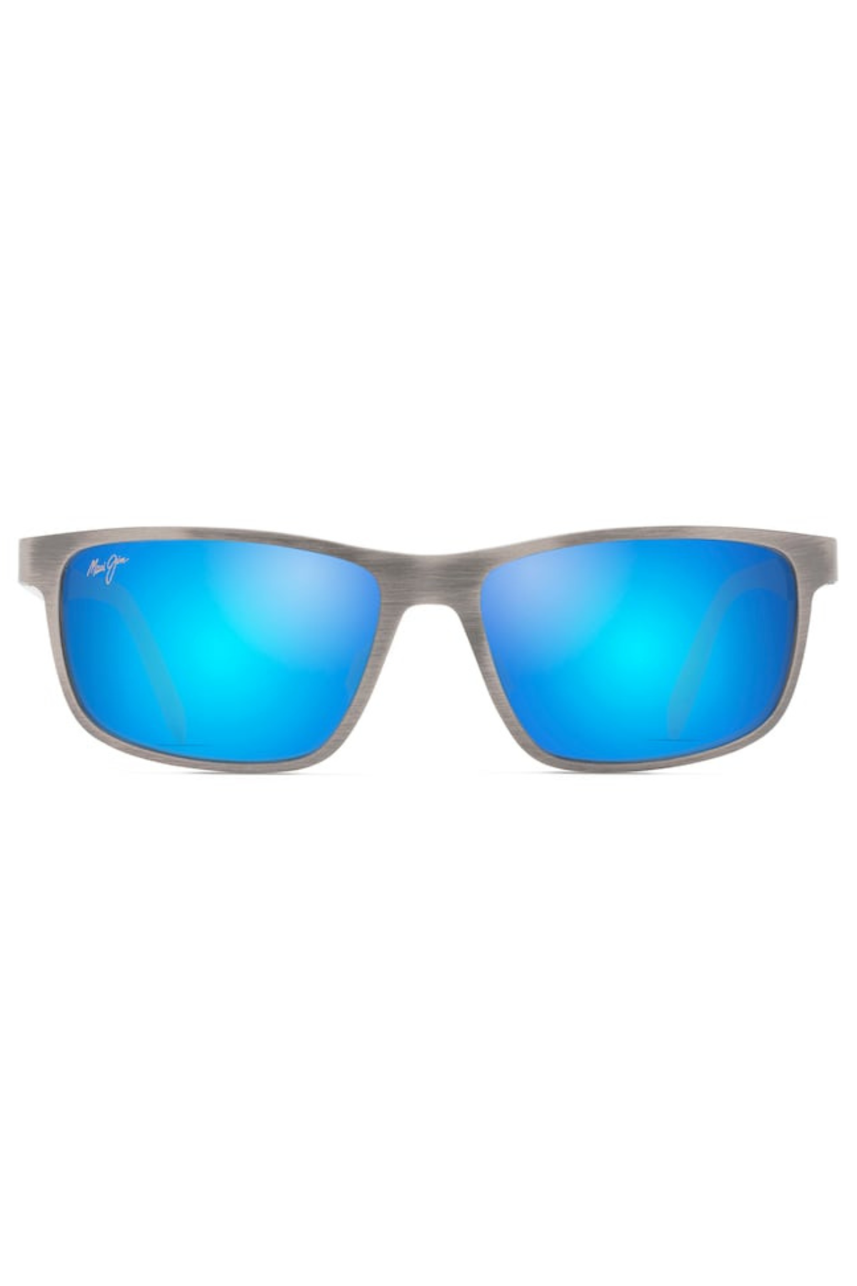 Anemone Sunglasses in Brushed Dark Gunmetal/Blue Hawaii | Maui Jim