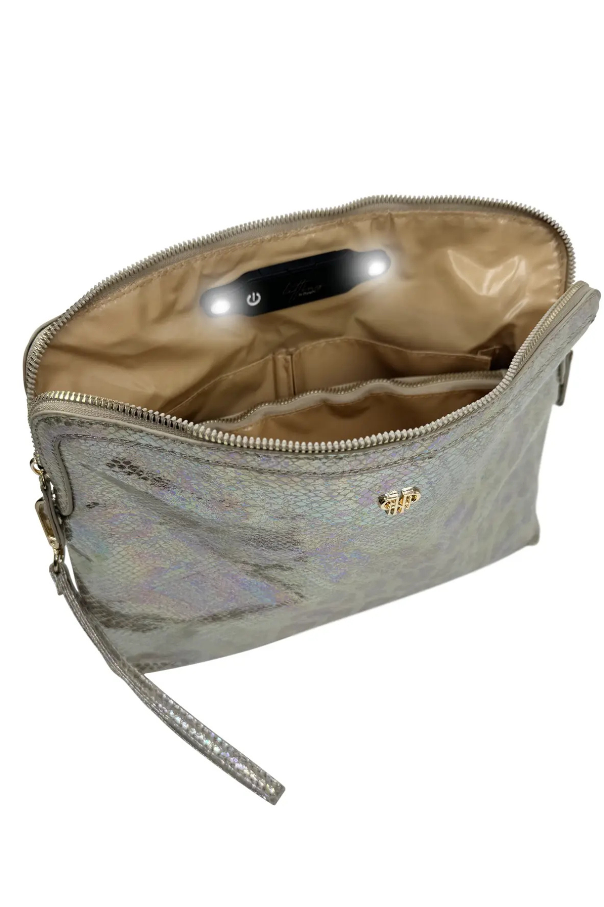 Litt Makeup Case - Glimmer Leopard Pursen