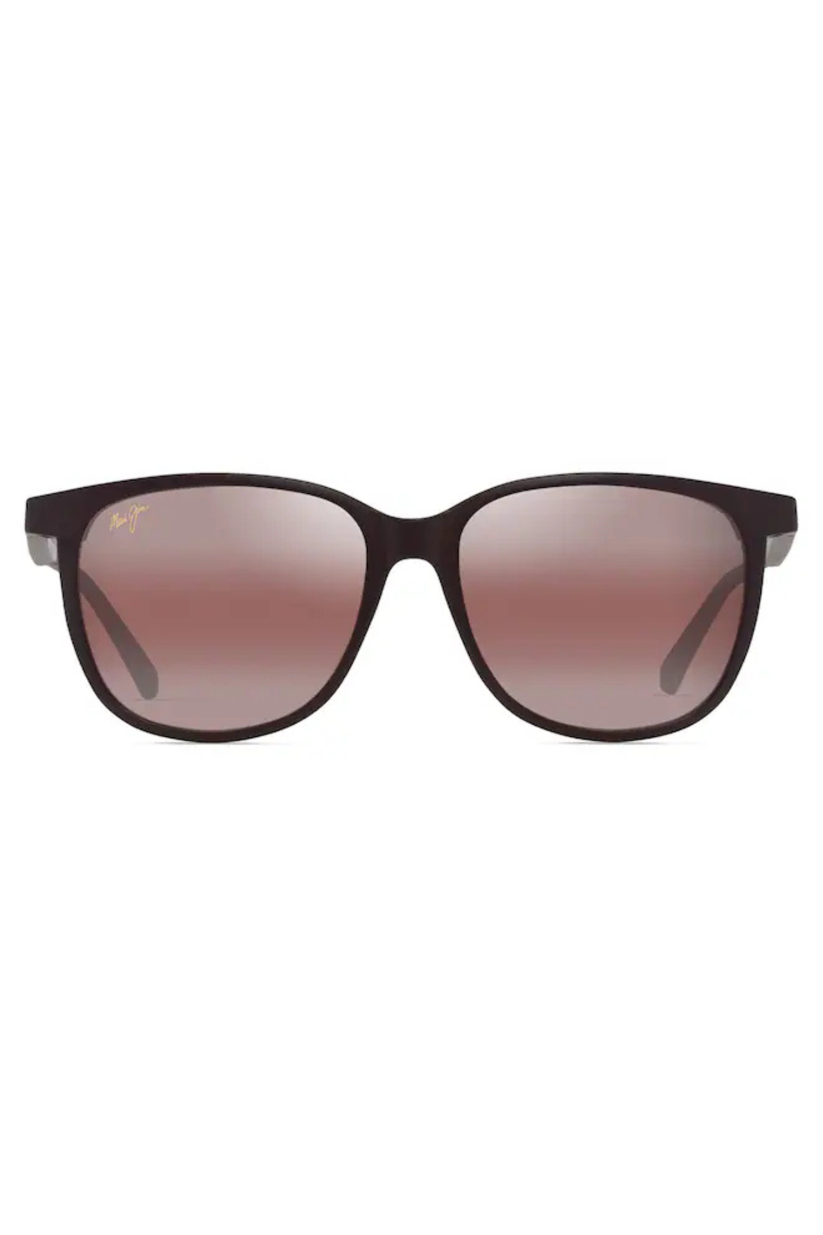 'Ilike Sunglasses Asian Fit in Matte Burgundy/Rose | Maui Jim