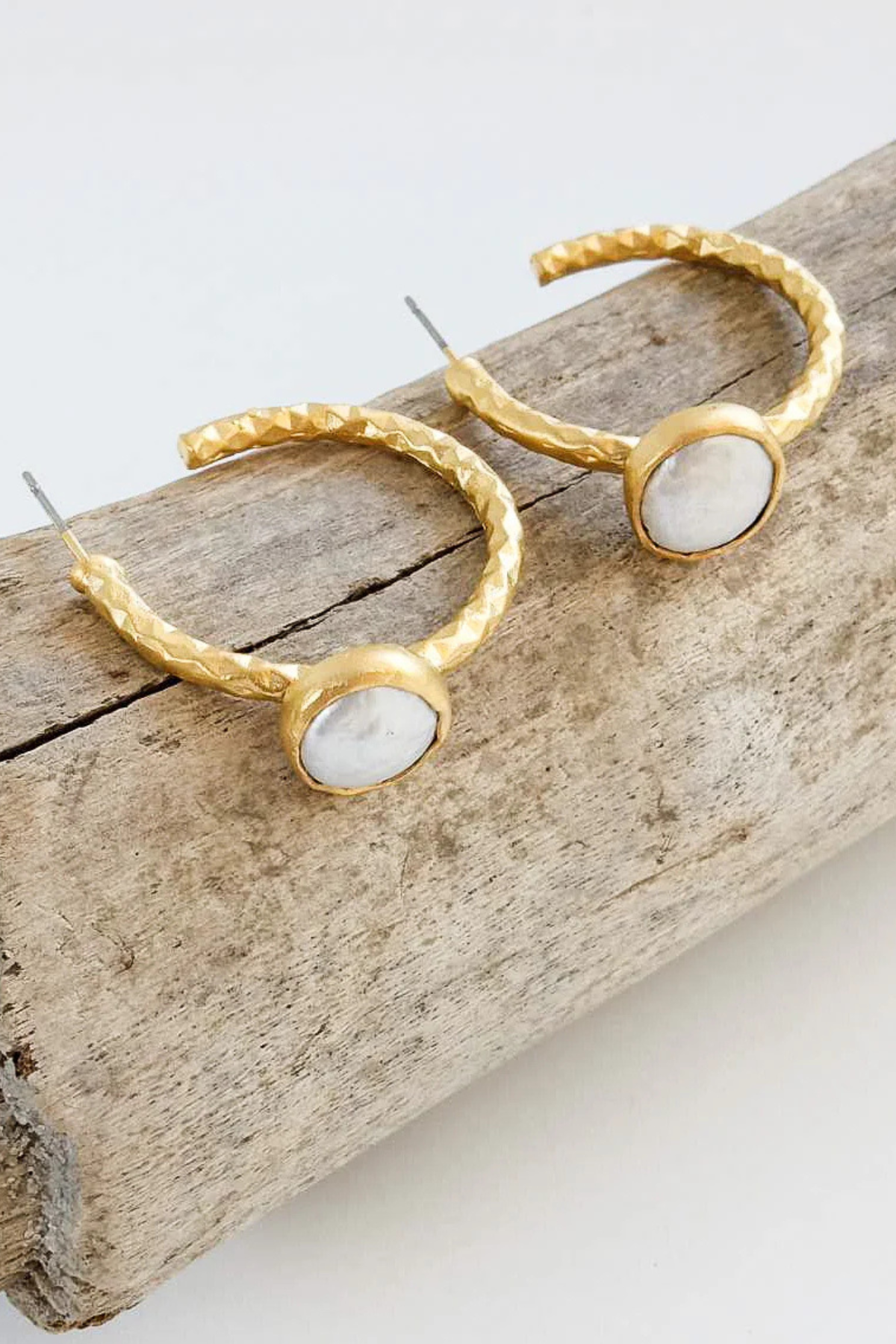 Leah Small Hoop Earrings Virtue Jewelry