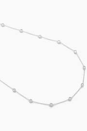 In the Loop Chain Necklace in Sterling Silver Ella Stein