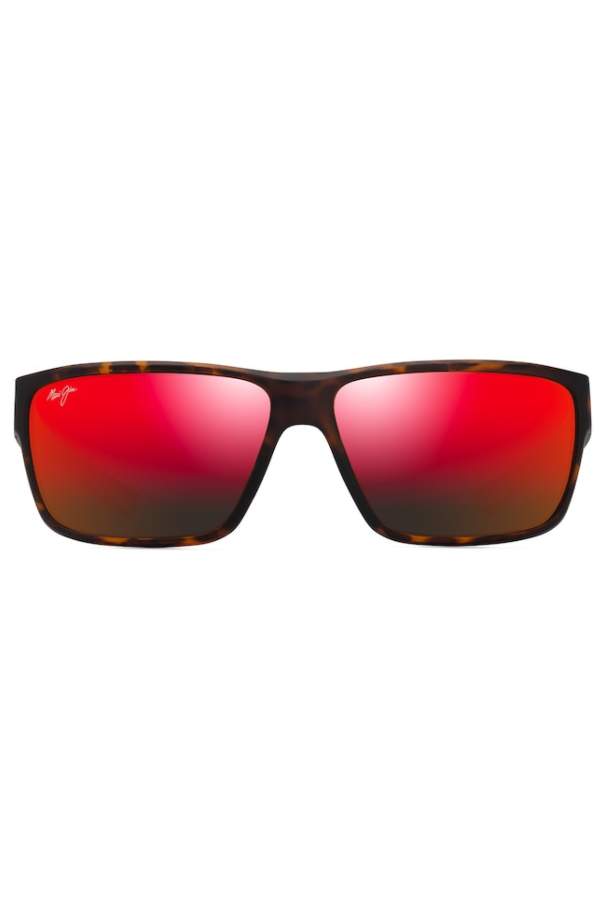 Uila Sunglasses in Matte Havana-Orange/Hawaii Lava | Maui Jim