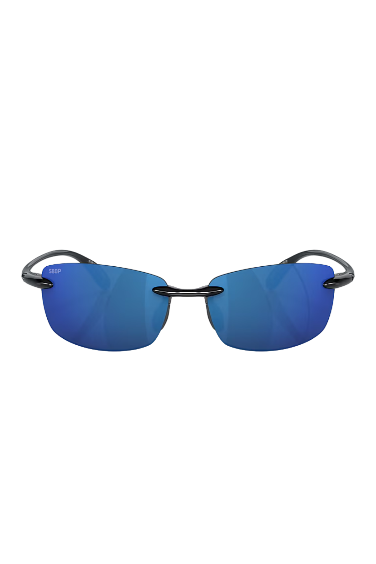 Ballast Sunglasses 580P in Shiny Black/Blue | Costa COSTA DEL MAR