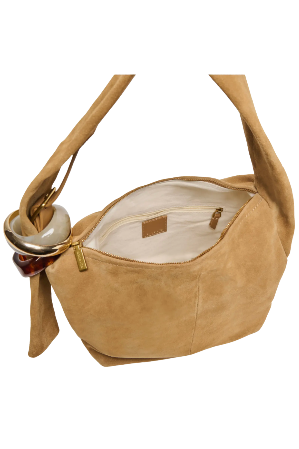 Kalen Suede Shoulder Bag Dolce Vita