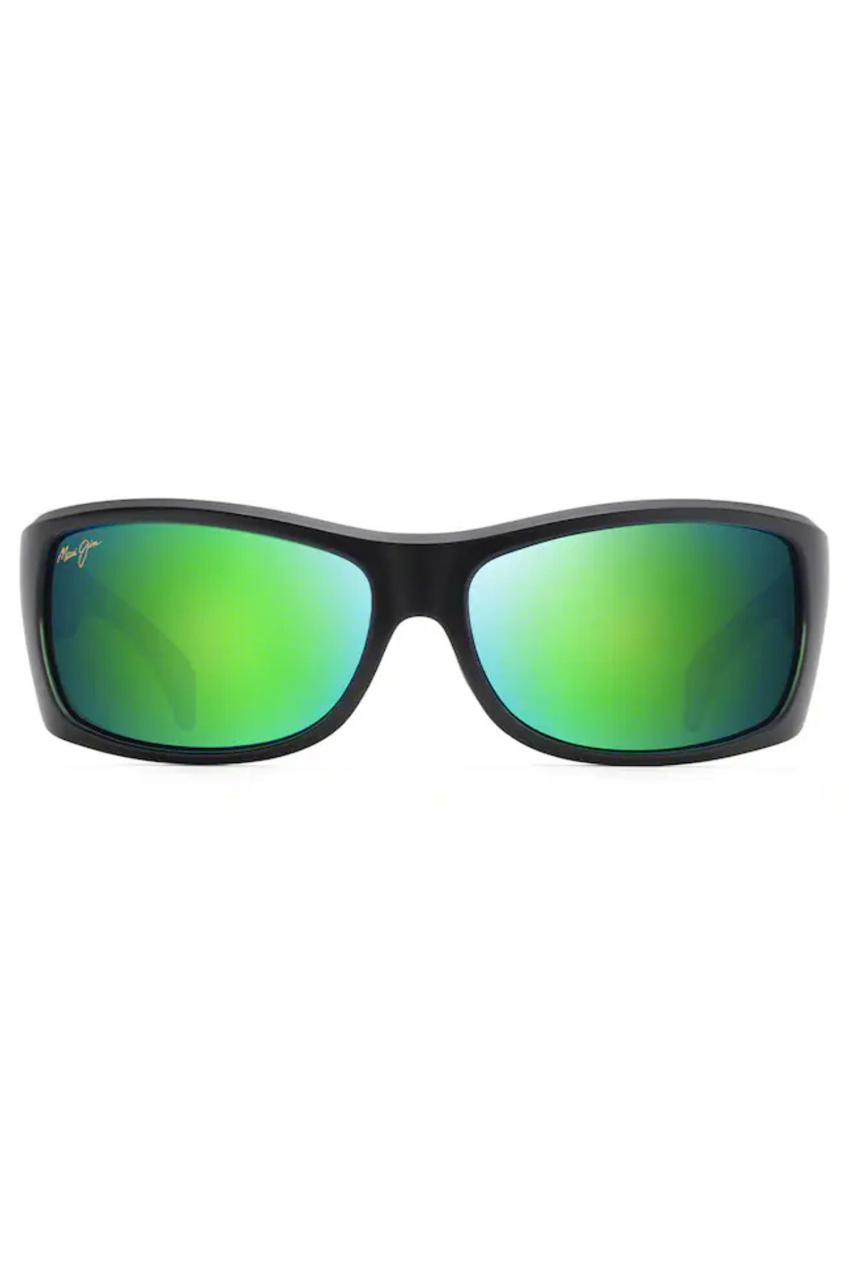 Equator Sunglasses in Matte Black/Olive Green | Maui Jim