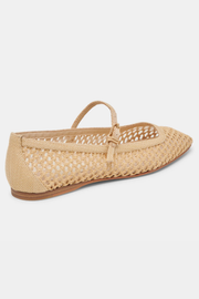 Reyes Raffia Flats Dolce Vita