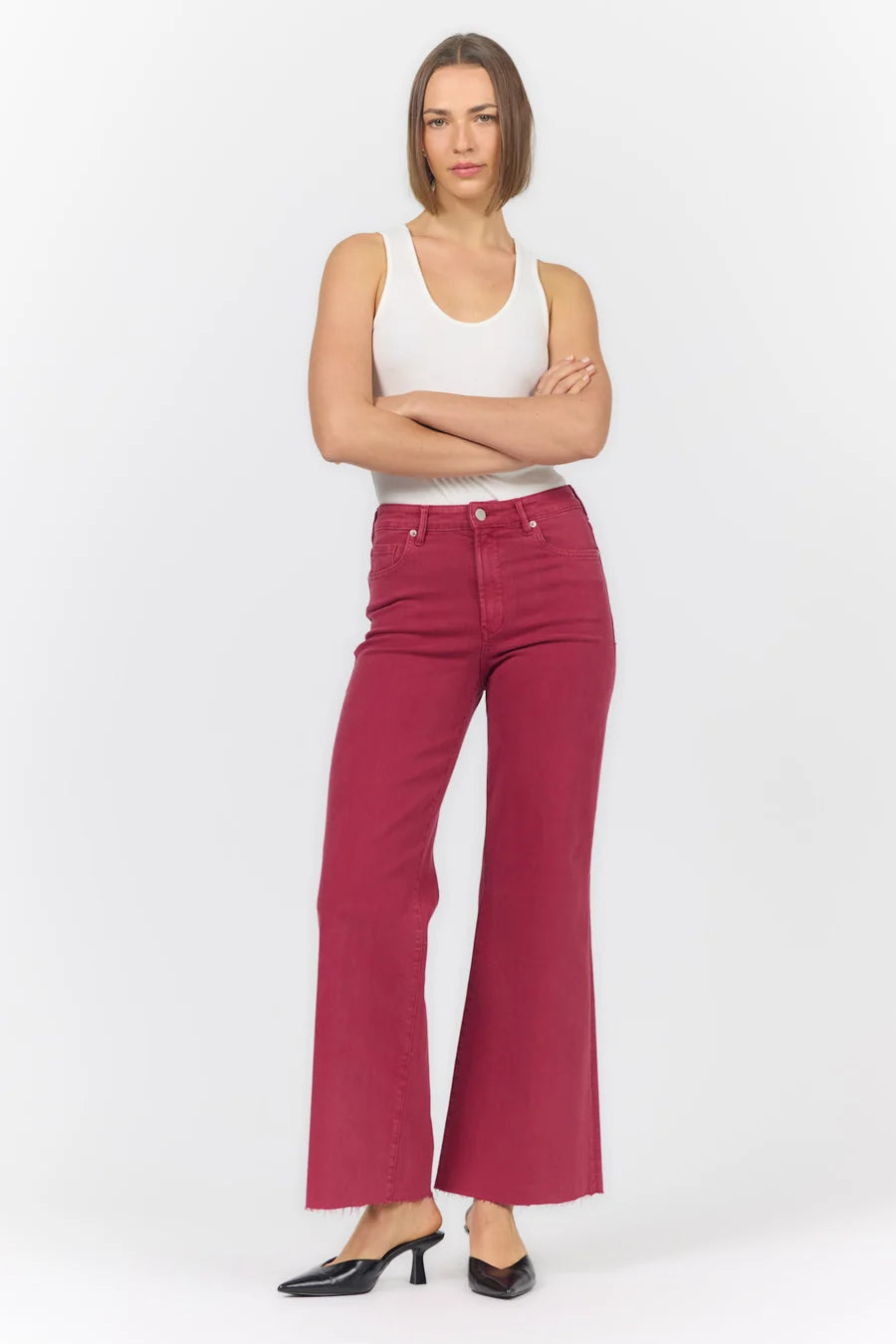 Fiona Wide Leg Jean Dear John