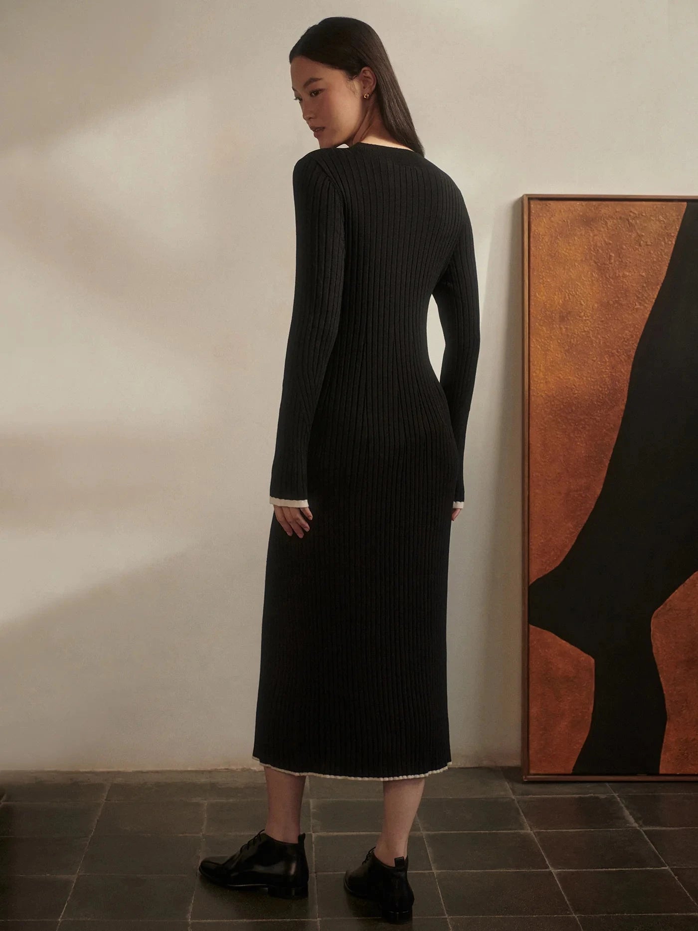 Axel Rib Knit Midi Dress | Varley Varley