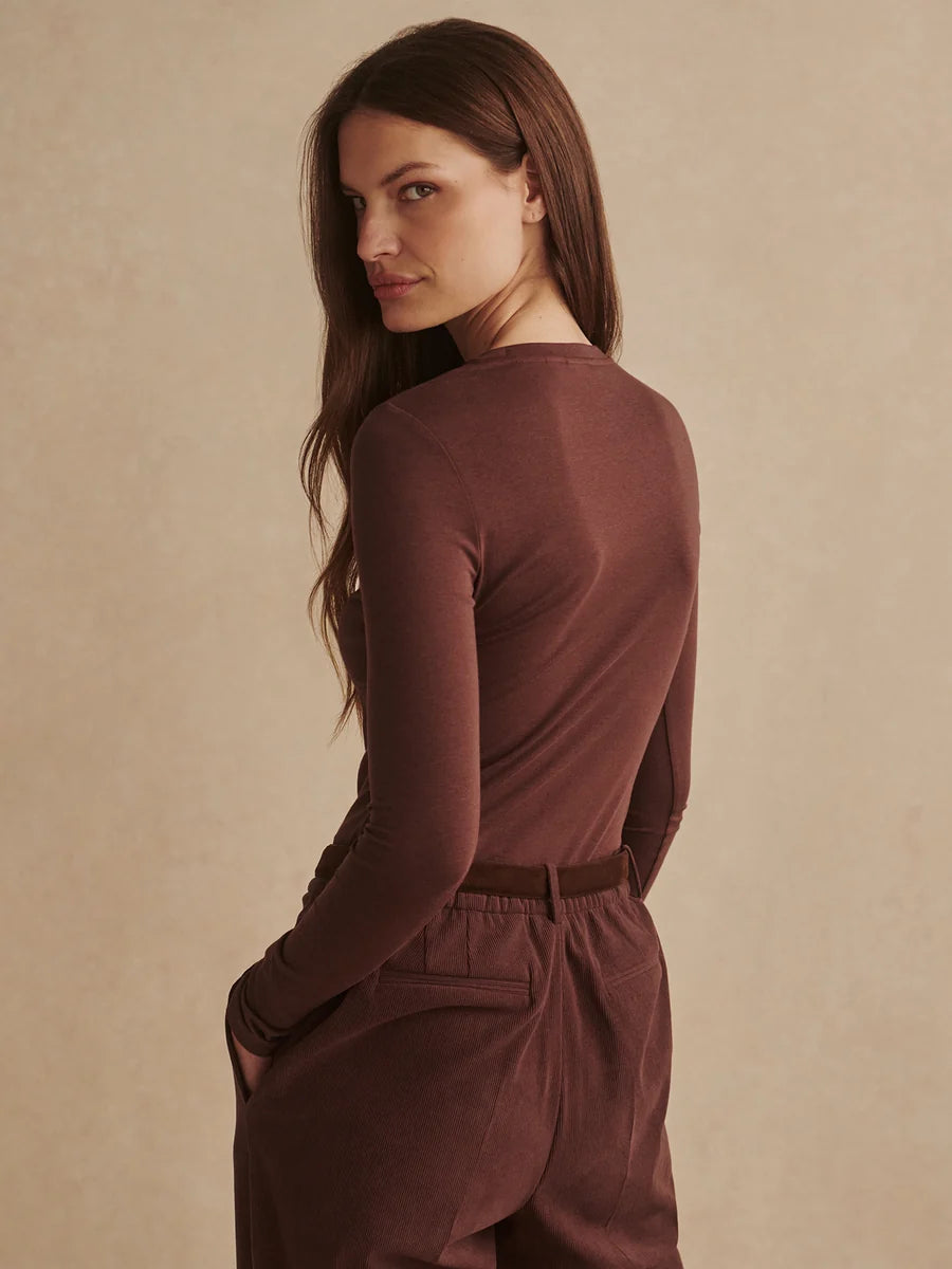 Edna Long Sleeve Fitted Tee | Varley Varley