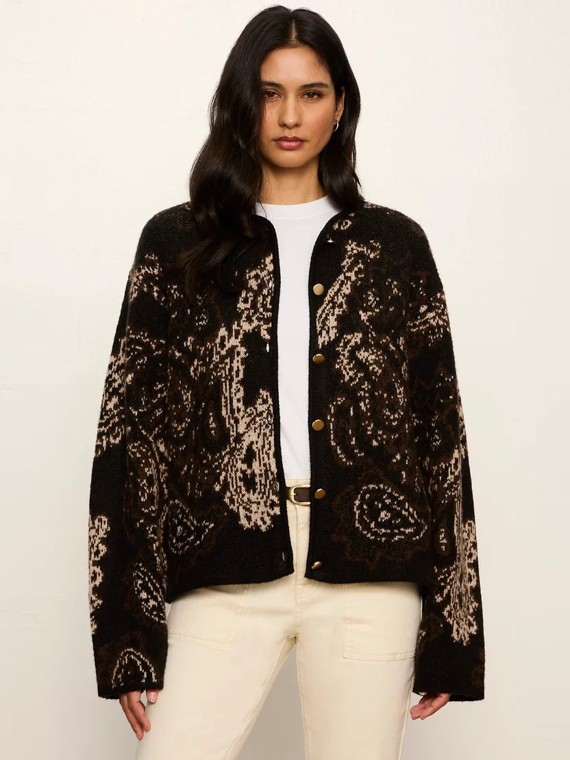Jacquard Knit Jacket Sanctuary