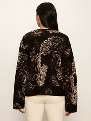 Jacquard Knit Jacket Sanctuary