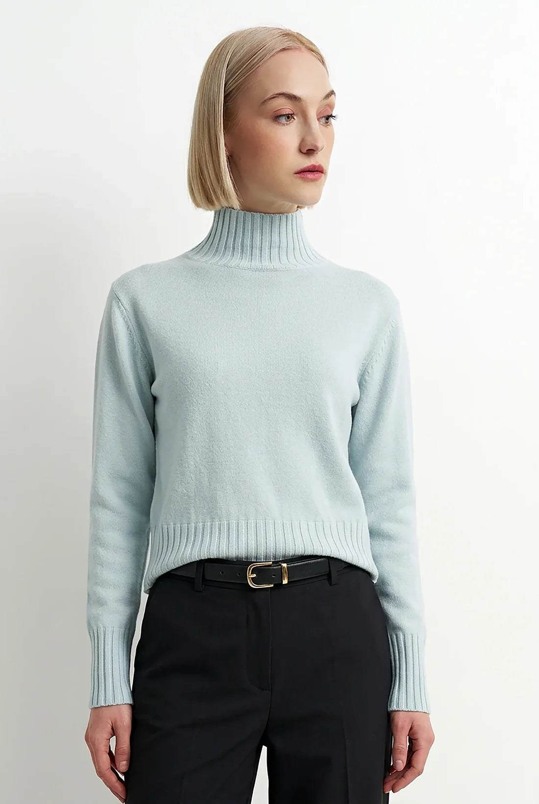 Timeless Mock Neck Sweater Astrid